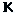 fav for K favicon