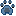 Blue Paw Print favicon