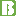 b in green favicon