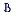 B icon favicon