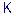 K letter favicon