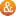 White on orange gradient favicon