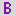 Initial B favicon